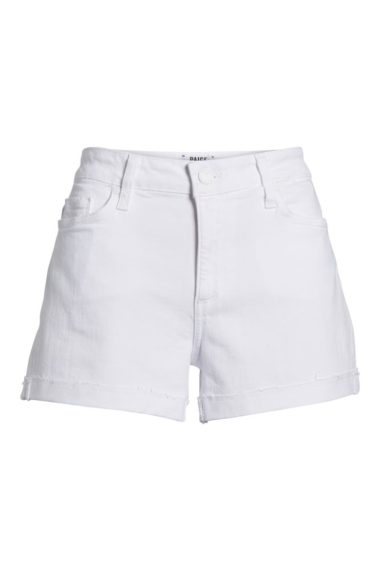 Jimmy Jimmy High Waist Denim Shorts, Alternate, color, CRSP WHT