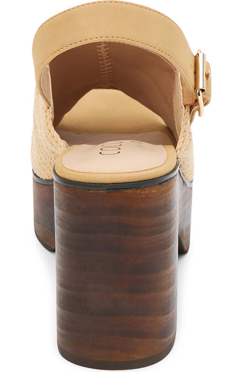 Coconuts by Matisse York Woven Slingback Platform Sandal, Alternate, color,