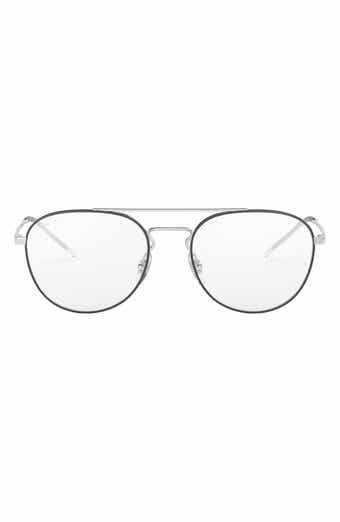 Unisex 55mm Aviator Optical Glasses