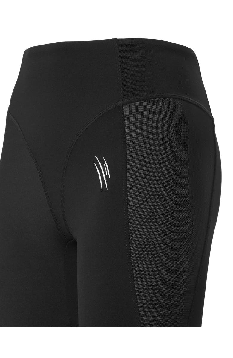 PLEIN SPORT Jogging Flare Leggings, Alternate, color, Black