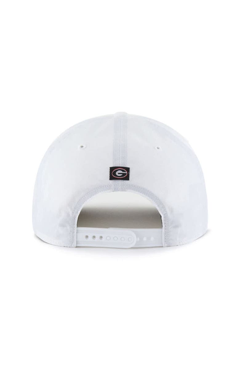 '47 Men's '47 White Georgia Bulldogs Condor Hitch brrr° Adjustable Hat, Alternate, color,
