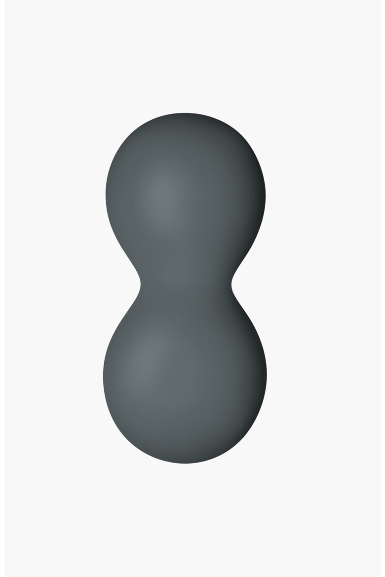 Birthday Peanut Birthing Ball, Alternate, color, Charcoal