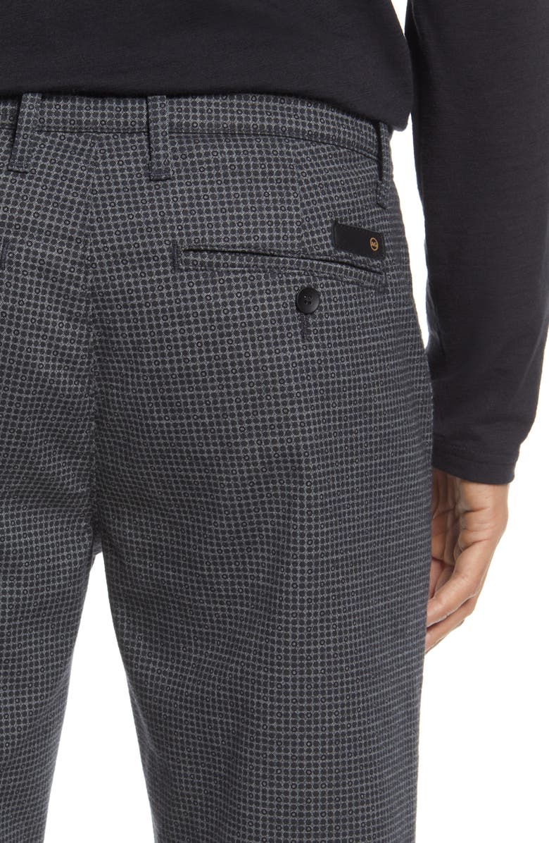 AG Marshall Slim Fit Pants, Alternate, color, Soiree Charcoal Black