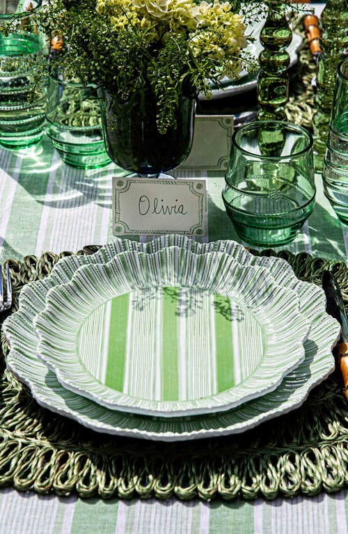 Juliska Straw Loop Oval Placemat In Seagrass