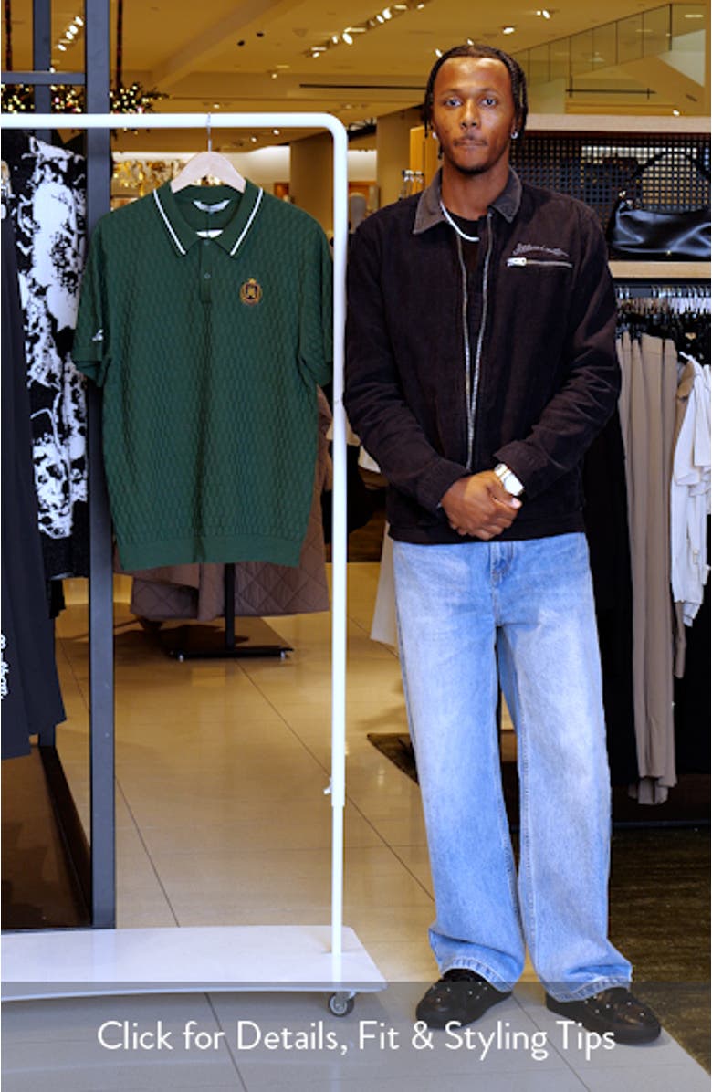 Crest Embroidered Polo, sales video thumbnail