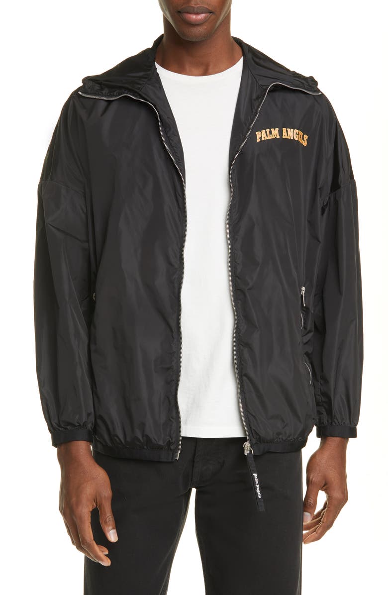 Palm Angels College Logo Windbreaker, Main, color,