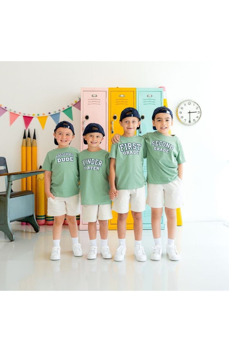 Sweet Wink Kindergarten Varsity Short Sleeve T-Shirt, Alternate, color, 