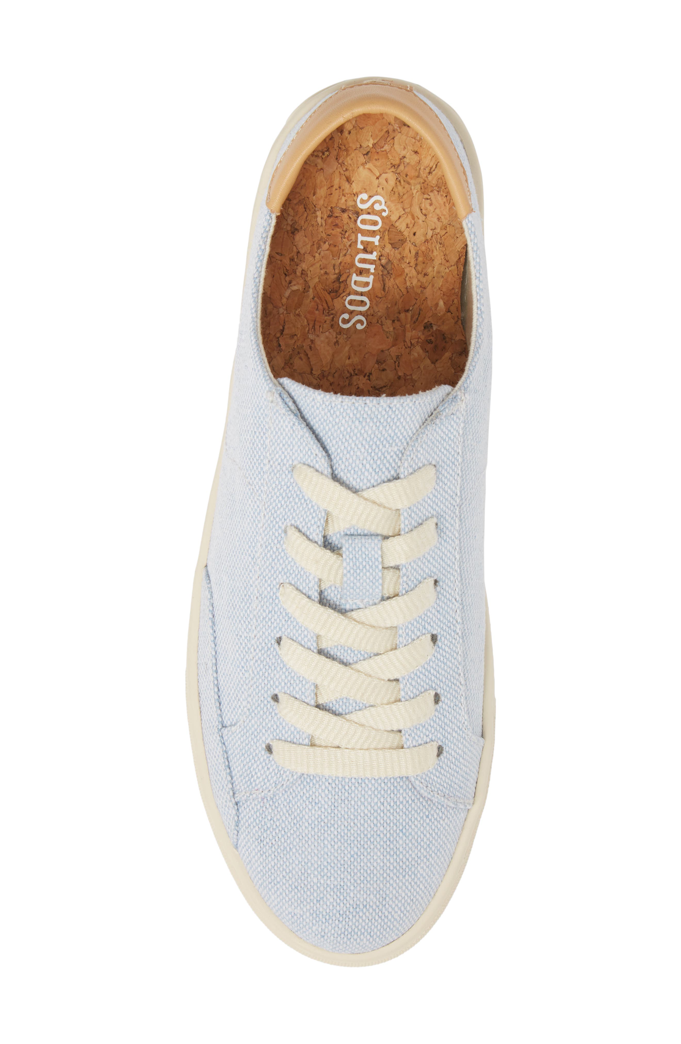Soludos Ibiza Canvas Lace-Up Sneaker, Alternate, color, 