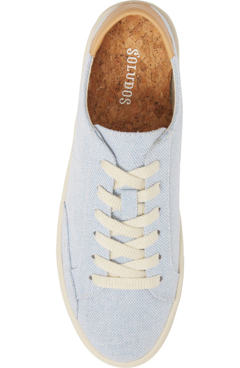 Soludos Ibiza Canvas Lace-Up Sneaker, Alternate, color,