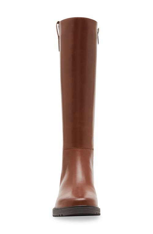 Blondo Calise Waterproof Platform Knee High Boot In Whiskey Leather