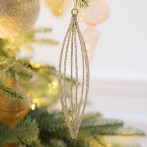 Cg Hunter 6.7" Champagne Assorted Ornament