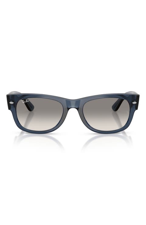 Mega Wayfarer II 52mm Gradient Square Sunglasses