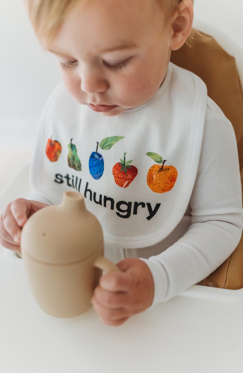 L'ovedbaby x 'The Very Hungry Caterpillar<sup>™</sup>' 2-Layer Reversible Organic Cotton Bib, Alternate, color, Fruit