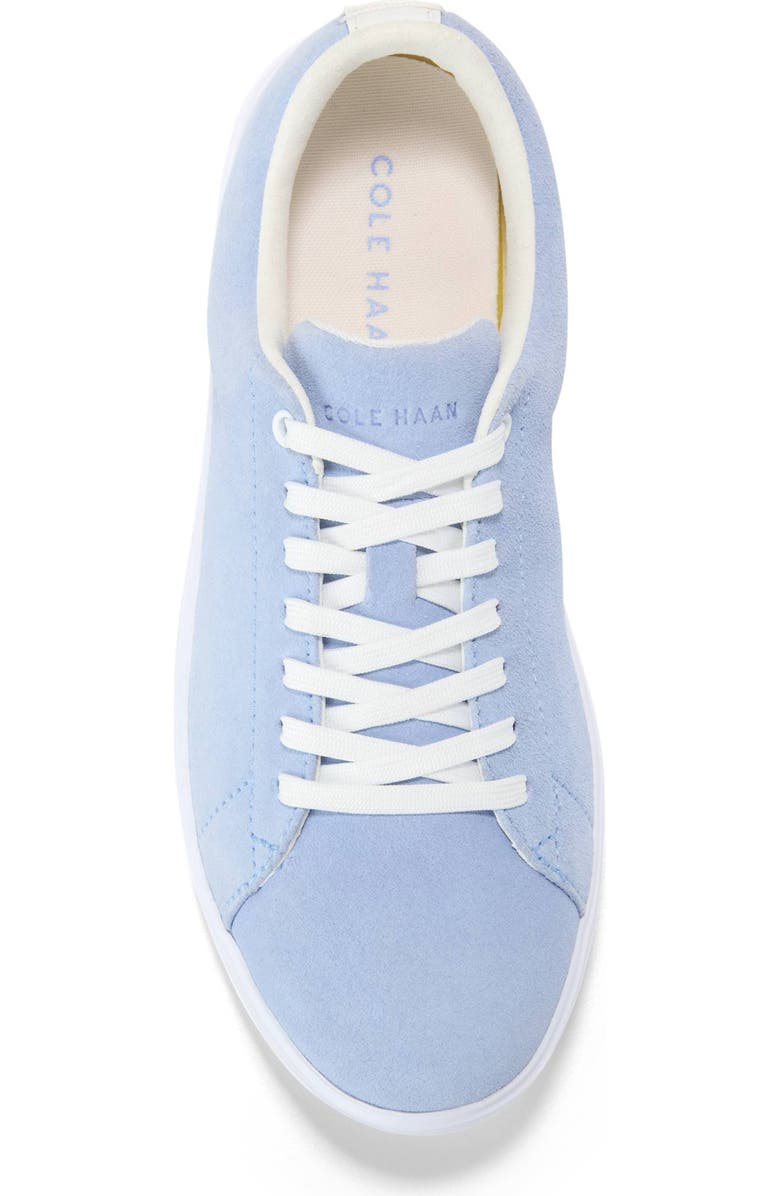 Cole Haan Grand Crosscourt Leather Sneaker, Alternate, color, Hydrangea Suede