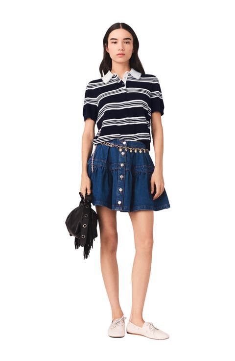 Short Denim Skirt