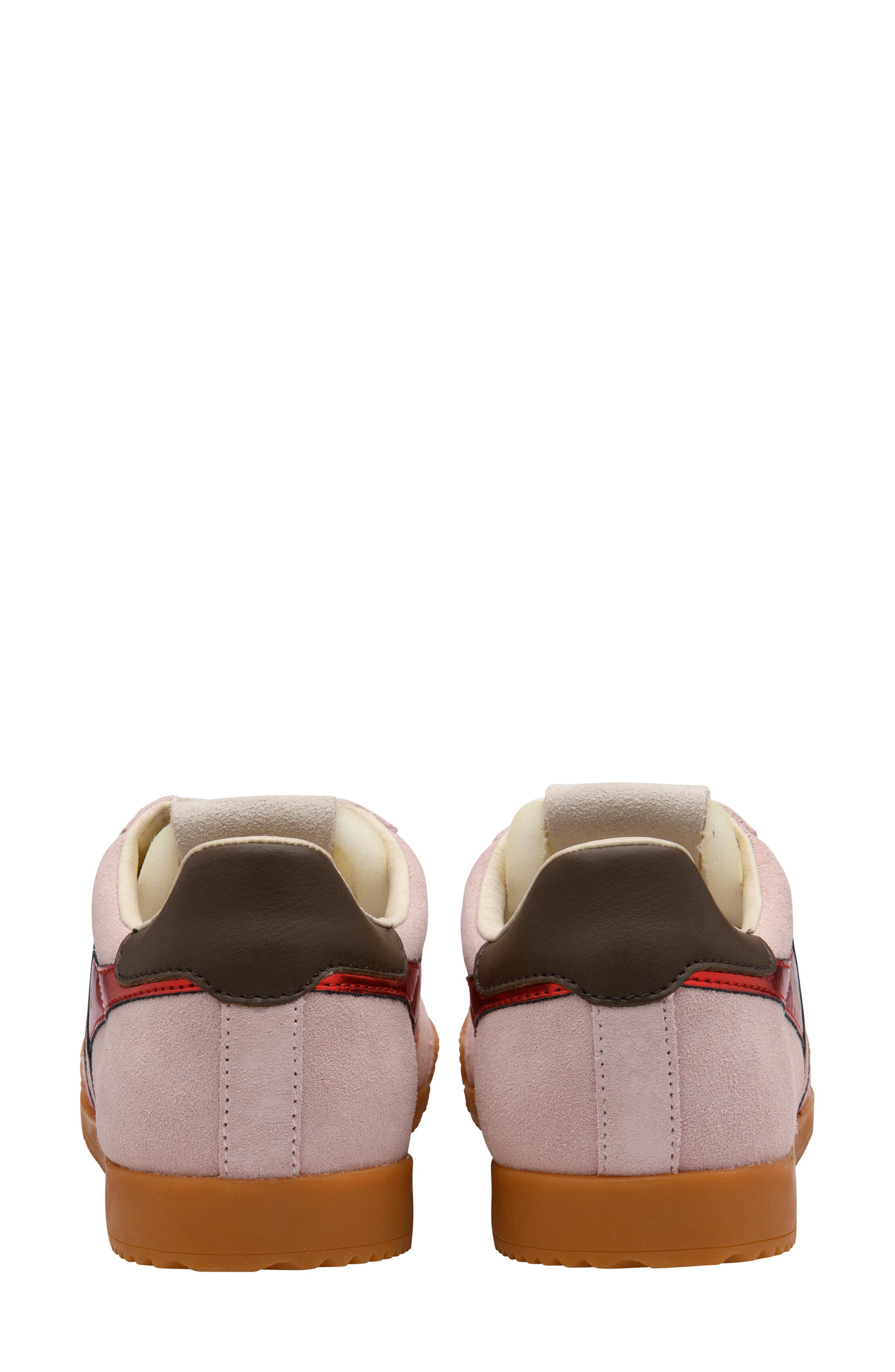 Elan Glitz Sneaker, Alternate, color, ROSE/RED/DARK BROWN