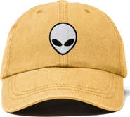 Dalix Alien Embroidered Classic Dad Cap