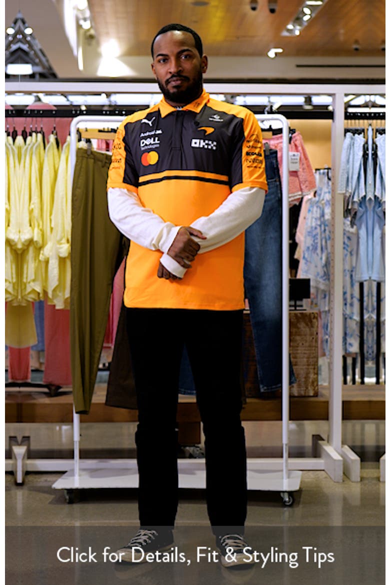McLaren Graphic Logo Print Replica Regular Fit Polo video