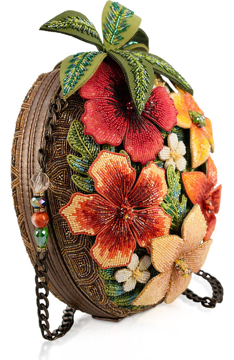 Mary Frances Accessories Tiki Couture Crossbody Handbag, Alternate, color, Multi