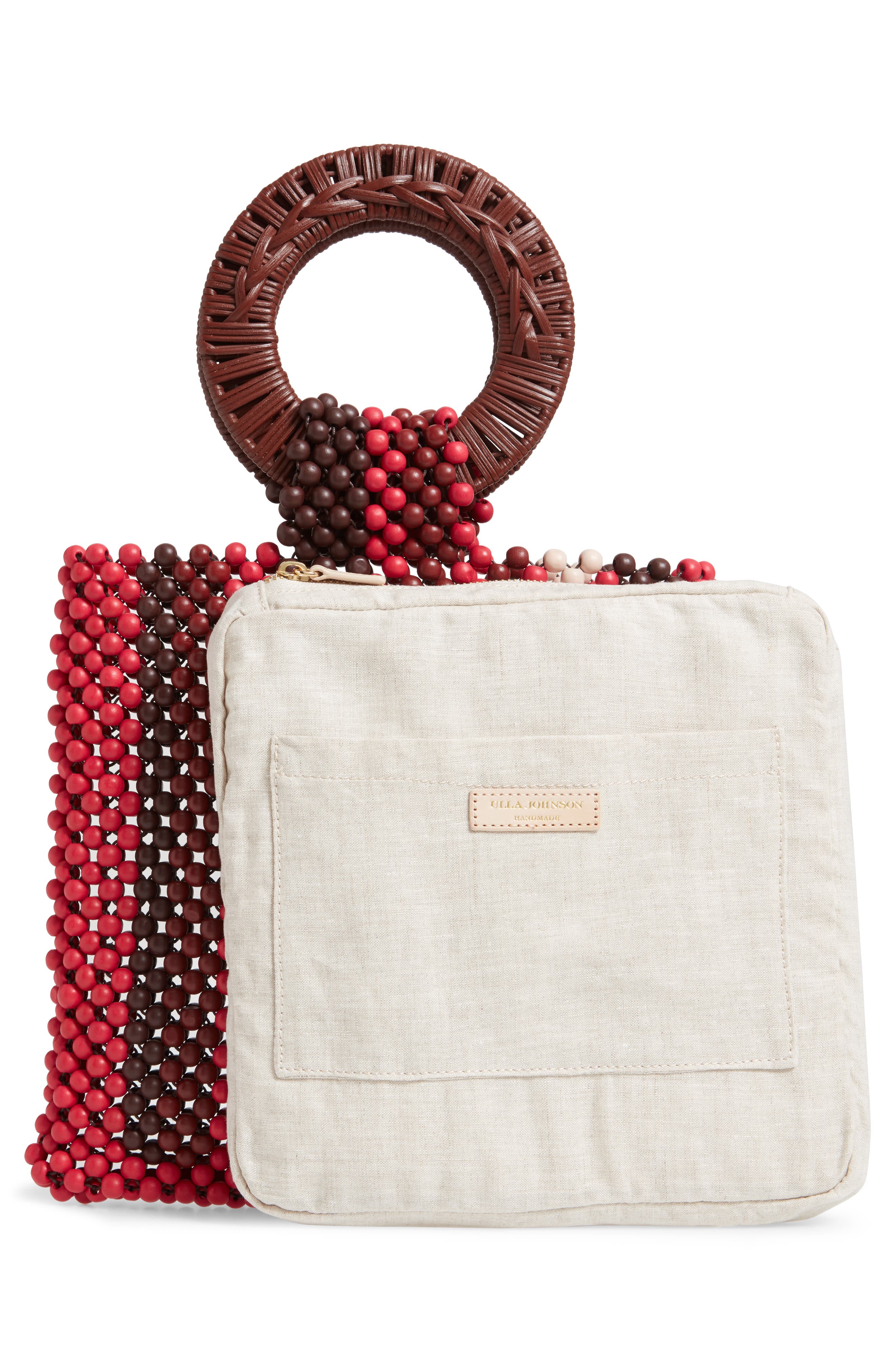 Ulla Johnson Arusi Beaded Tote, Alternate, color, 