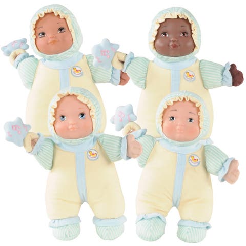 My 1st Baby Doll 12" Soft Body Doll - Set of 4