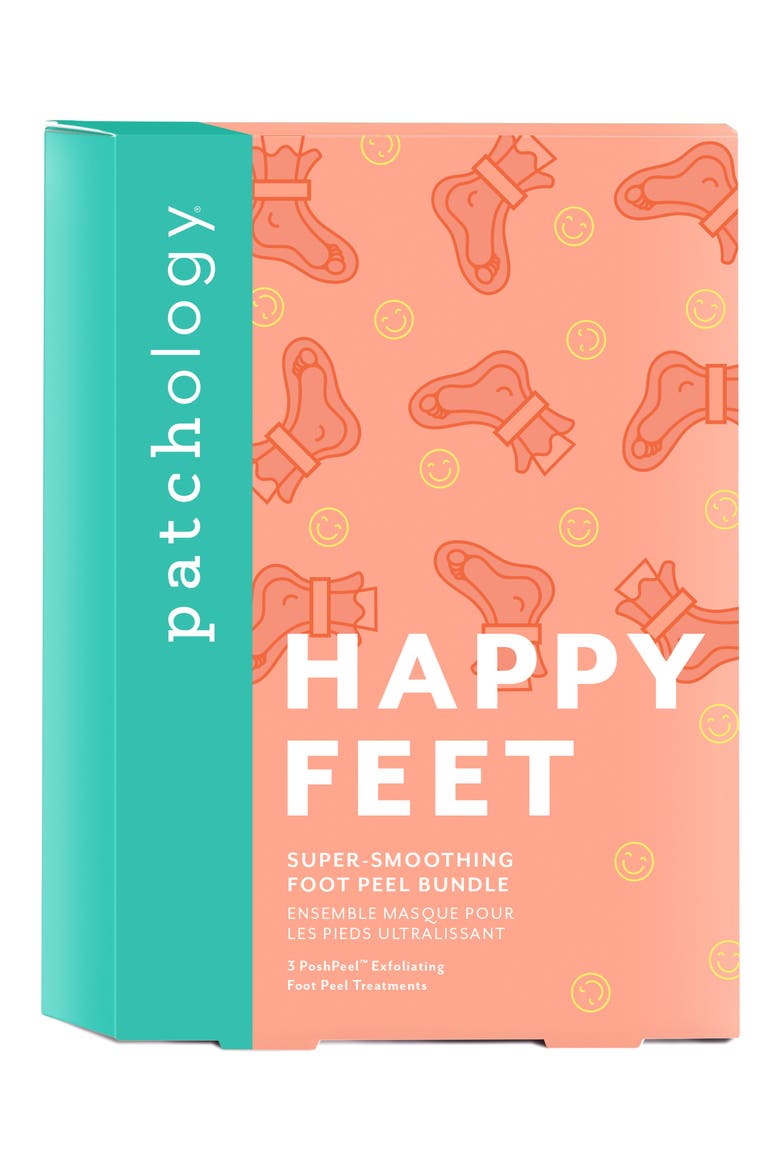 Happy Feet Super Smoothing Foot Mask Set $66 Value, Main, color, NO COLOR