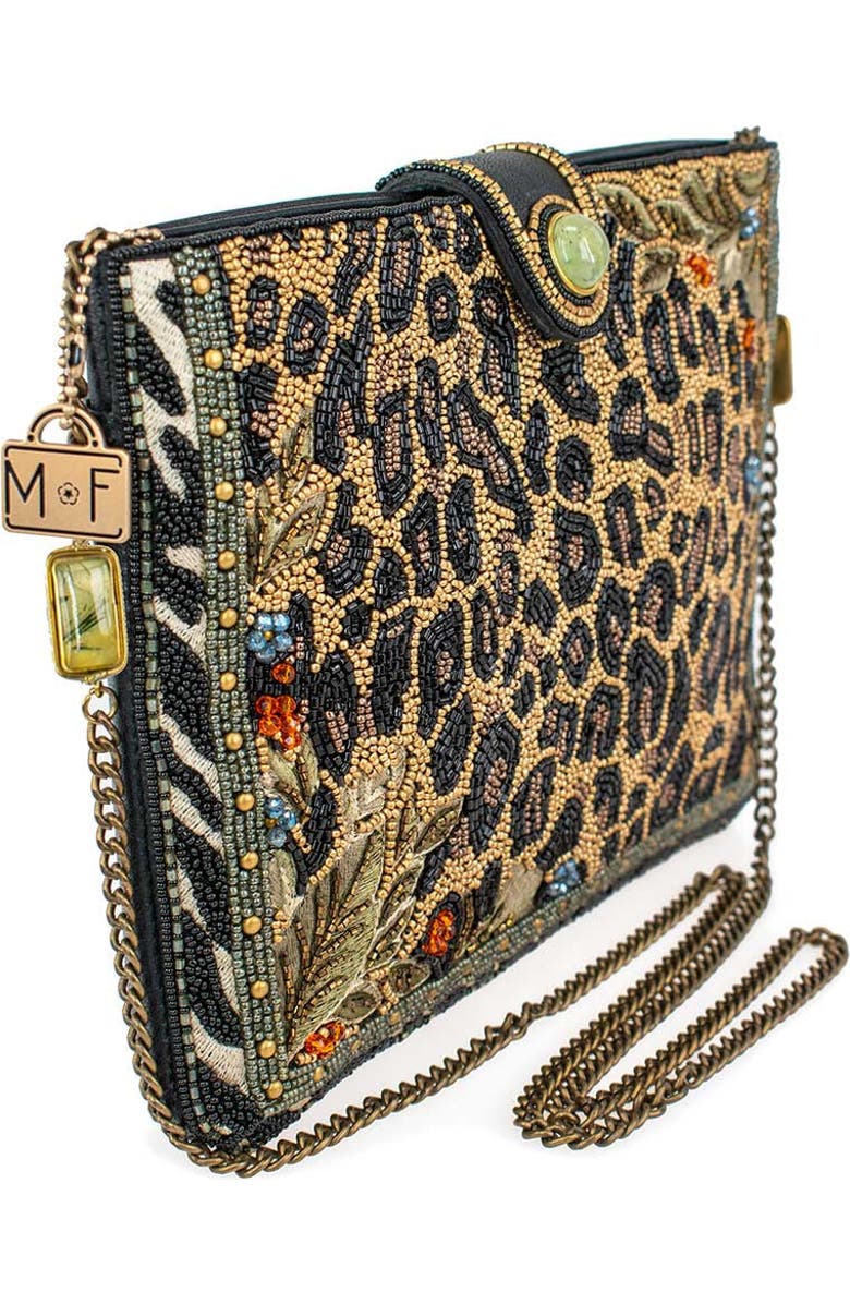 Mary Frances Accessories Untamed Crossbody Handbag, Alternate, color, Black