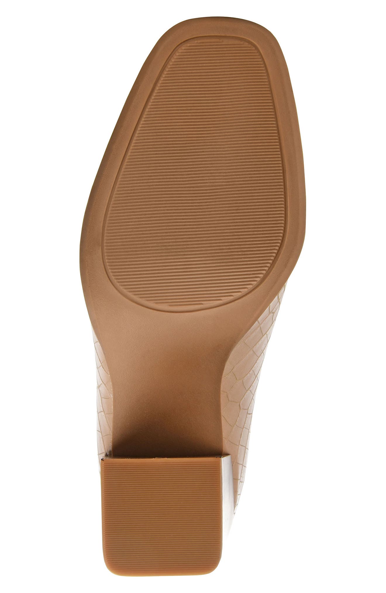 Journee Collection Brekkin Croc Embossed Western Bootie, Alternate, color, Tan