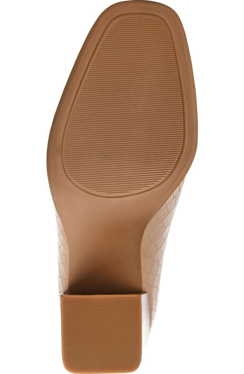 Journee Collection Brekkin Croc Embossed Western Bootie, Alternate, color, Tan