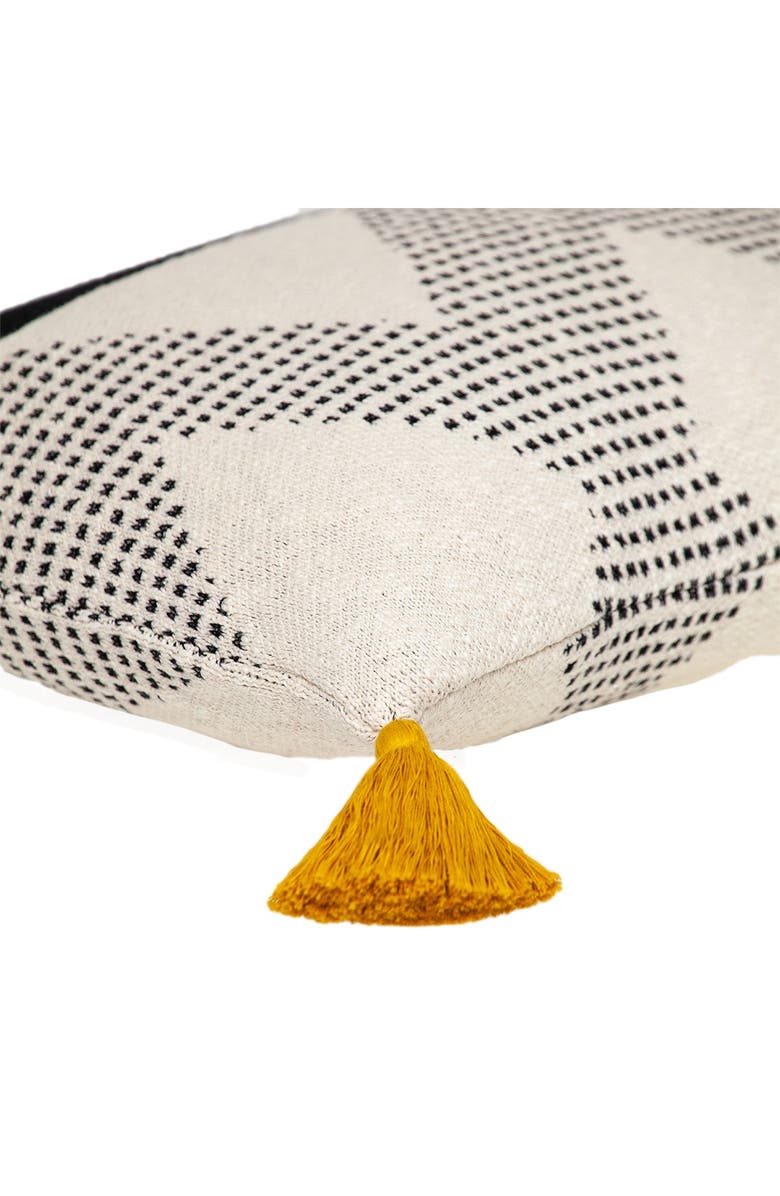 PARKLAND COLLECTION Kimmi Transitional Beige Throw Pillow, Alternate, color, Beige