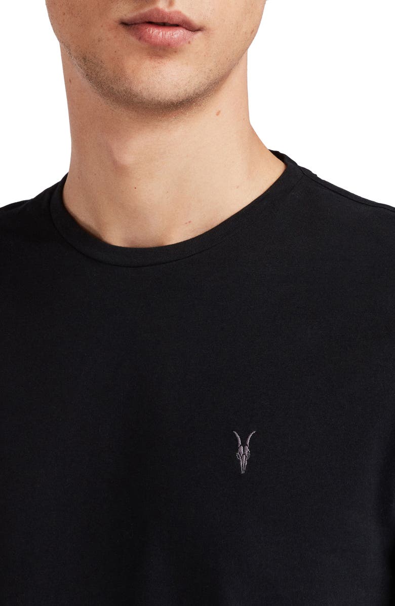 AllSaints Brace Tonic Slim Fit Cotton T-Shirt, Alternate, color,