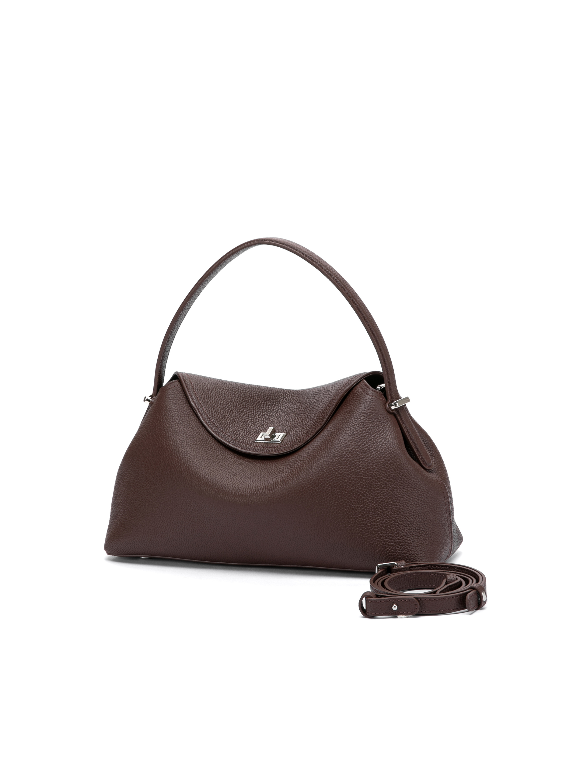 Zephyr Handbag, Alternate, color, Brown