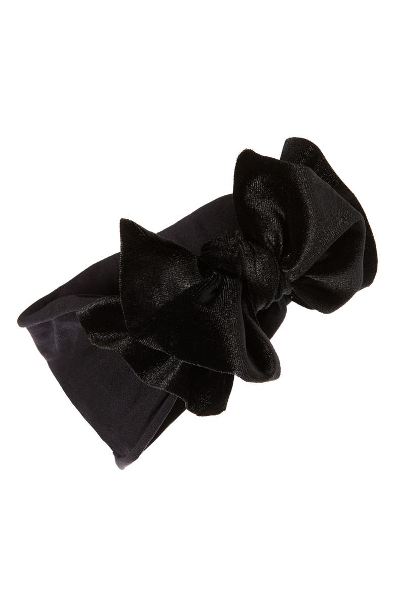 Baby Bling Velvet Head Wrap, Main, color,