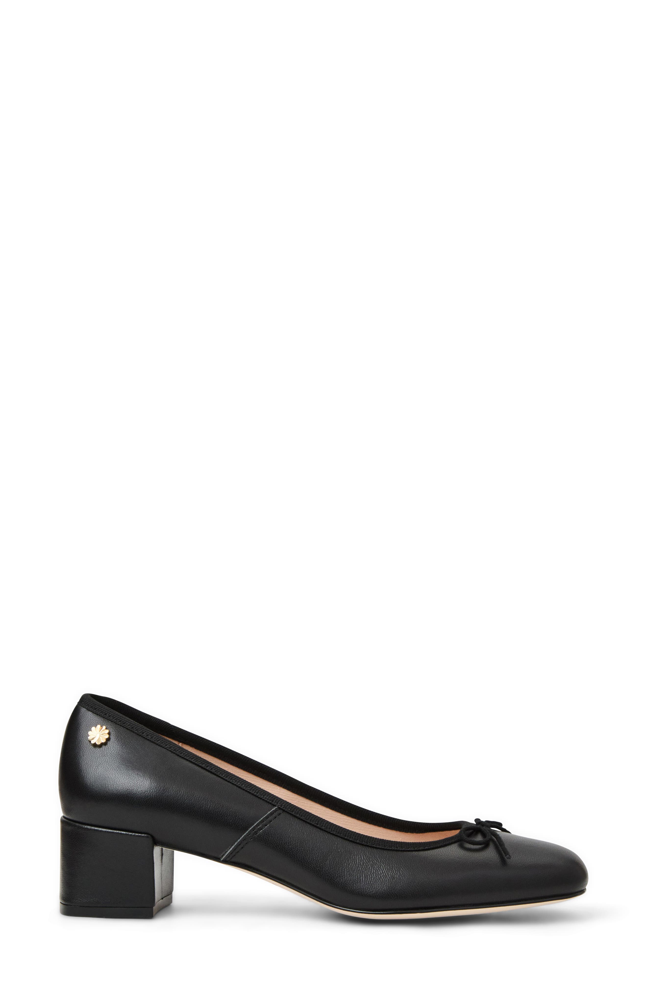 Jack Rogers Maddy Square Toe Pump, Alternate, color, Black