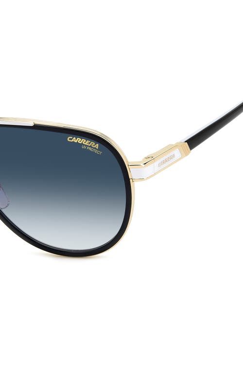 Carrera Eyewear 61mm Gradient Pilot Sunglasses