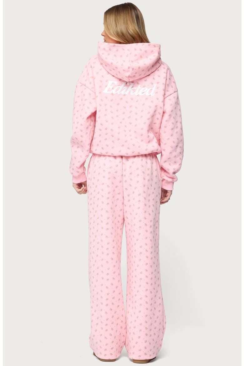 Flower Power Hoodie, Alternate, color, LIGHT-PINK