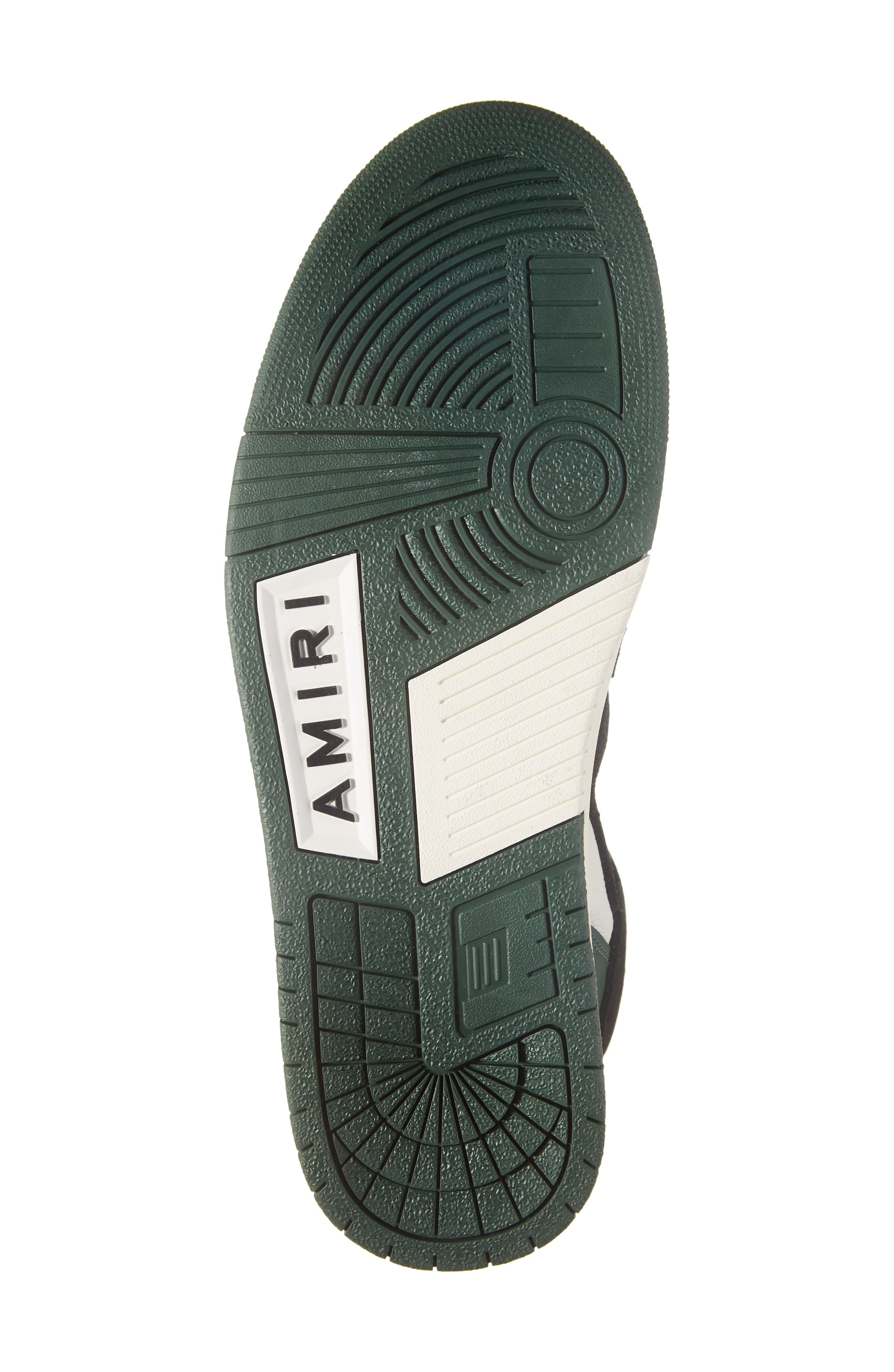 Skeleton High Top Sneaker, Alternate, color, GREEN