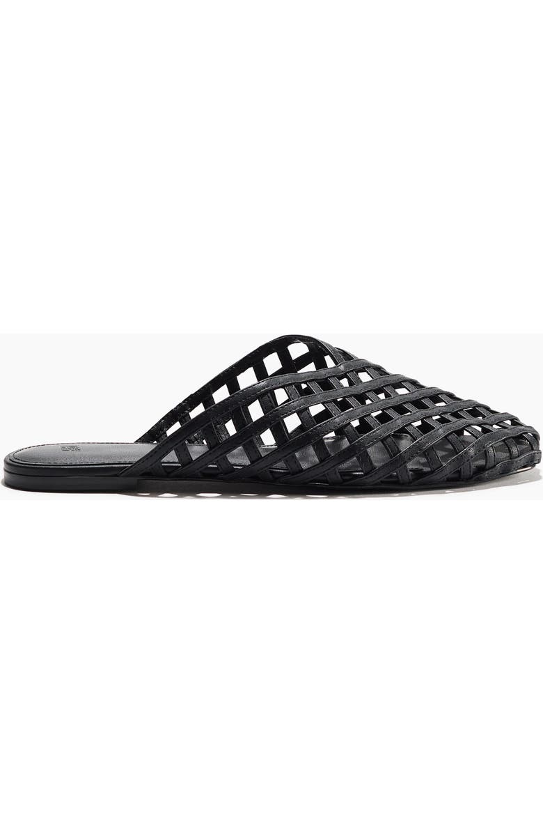 H&M Interwoven Mules, Alternate, color, Black