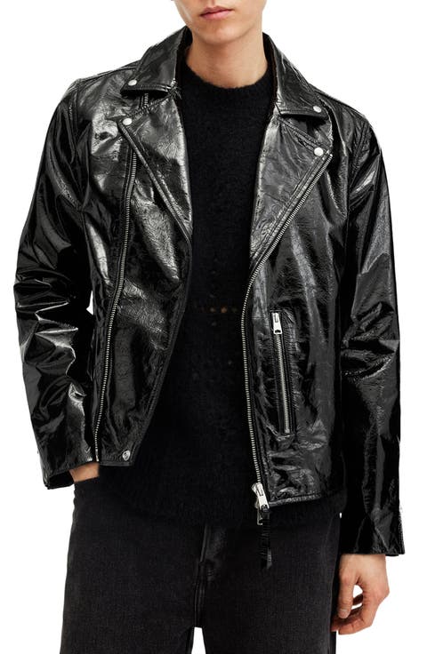 Badwan Leather Biker Jacket