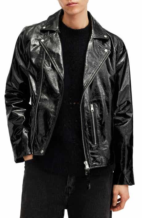 AllSaints Badwan Leather Biker Jacket