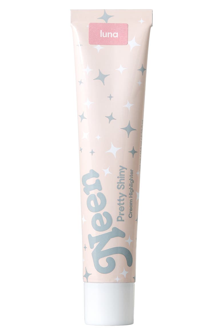 Pretty Shiny Cream Highlighter, Main, color, LUNA