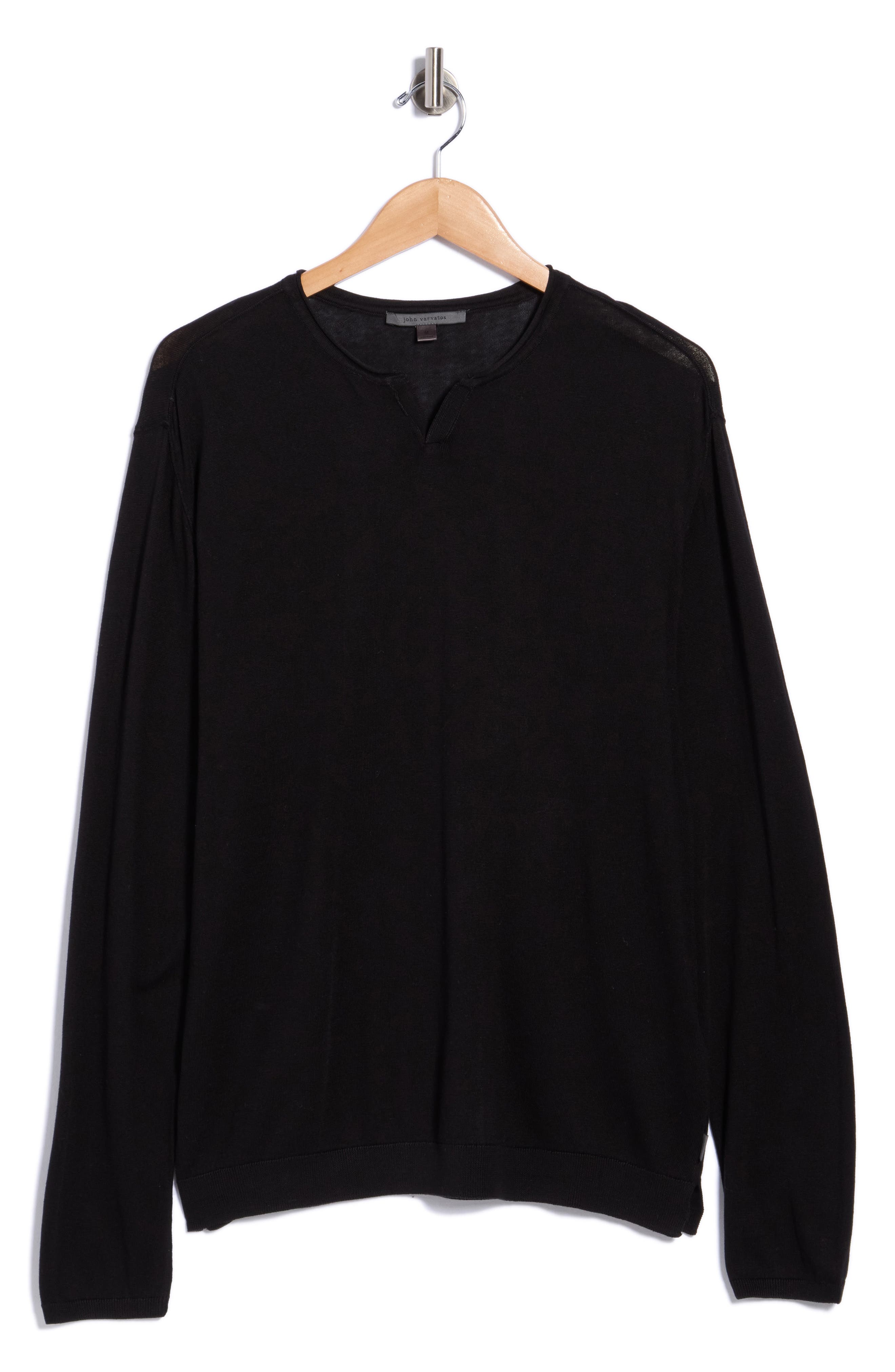 Fiorello Cotton Henley Sweater