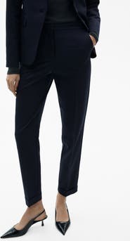 MANGO Straight Suit Pants