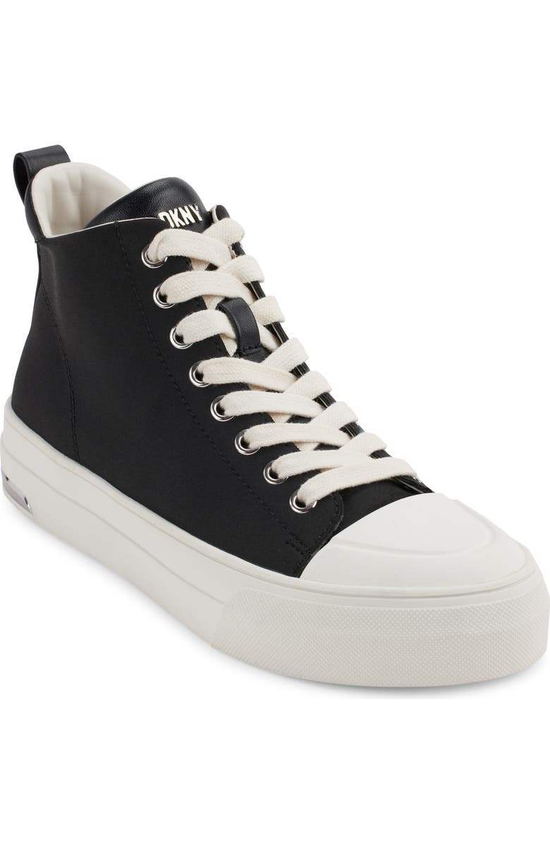 DKNY Yaser Mid Top Platform Sneaker, Main, color,