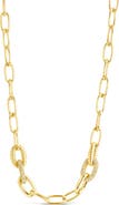 Sterling Forever Samar Chain Link Necklace