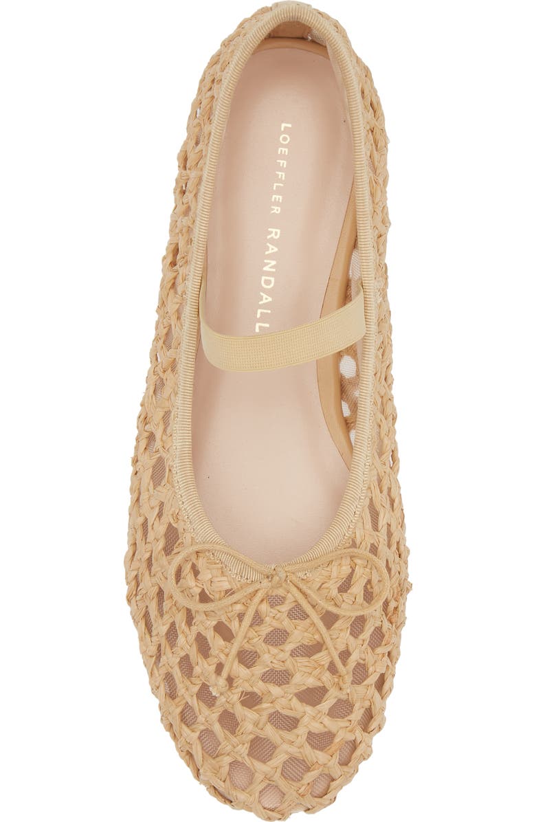 Loeffler Randall Leonie Soft Ballet Flat, Alternate, color, Natural