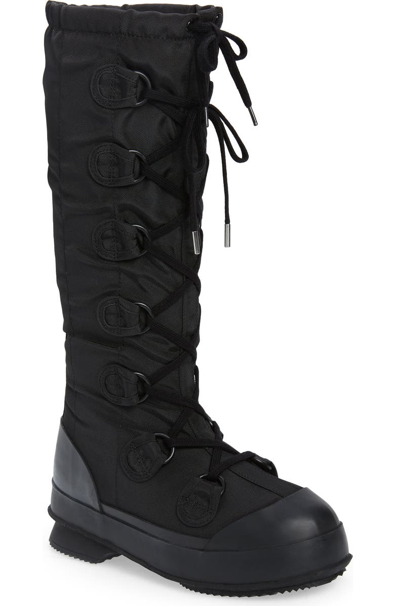 Acne Studios Brema Lace-Up Tall Boot, Main, color,