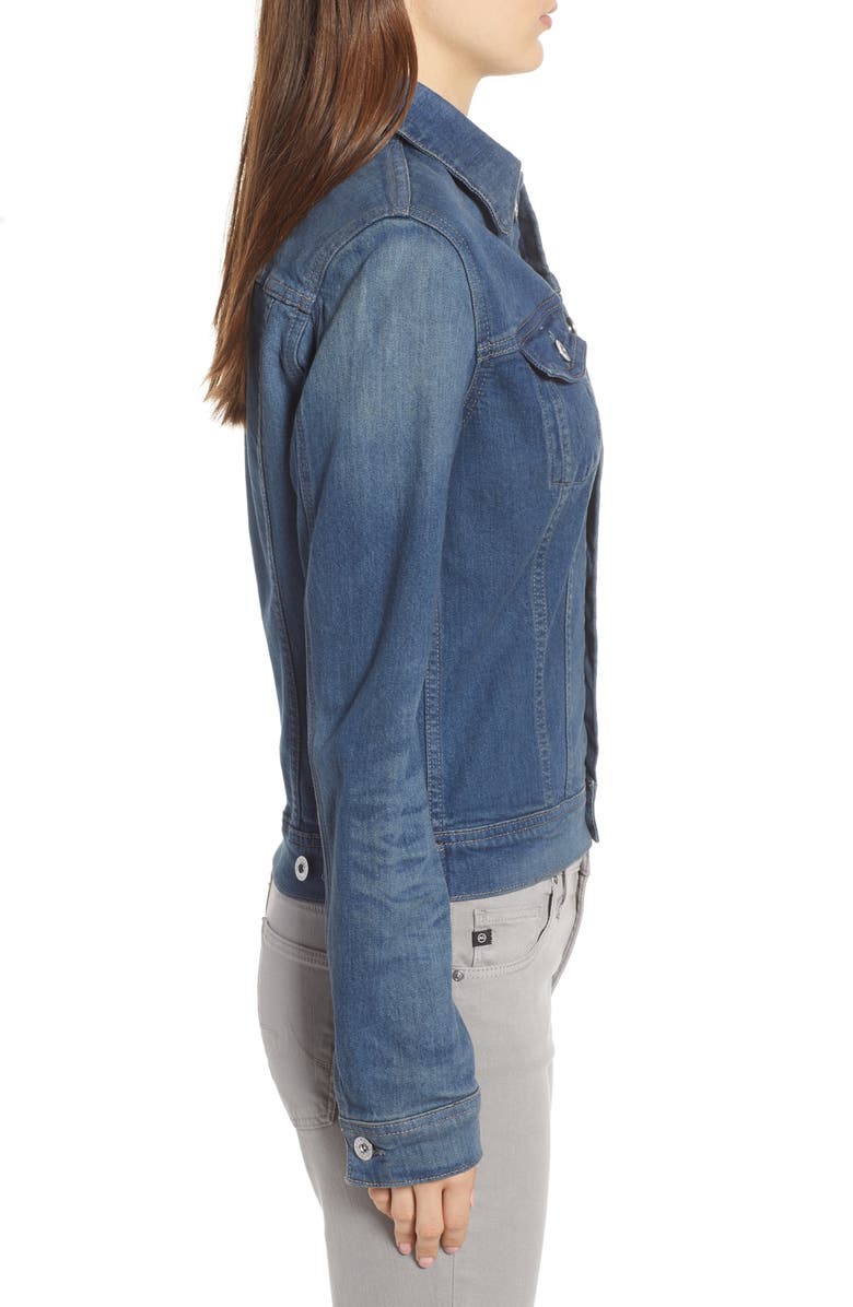 AG Robyn Denim Jacket, Alternate, color, Indigo Karma