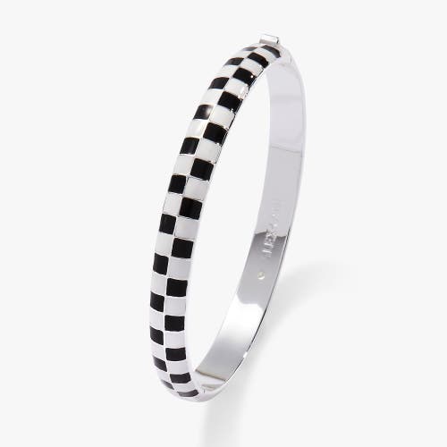 Alex and Ani Black & White Checker Hinge Bangle  product