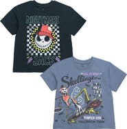 Disney Nightmare Before Christmas 2-Pack Short Sleeve T-Shirts